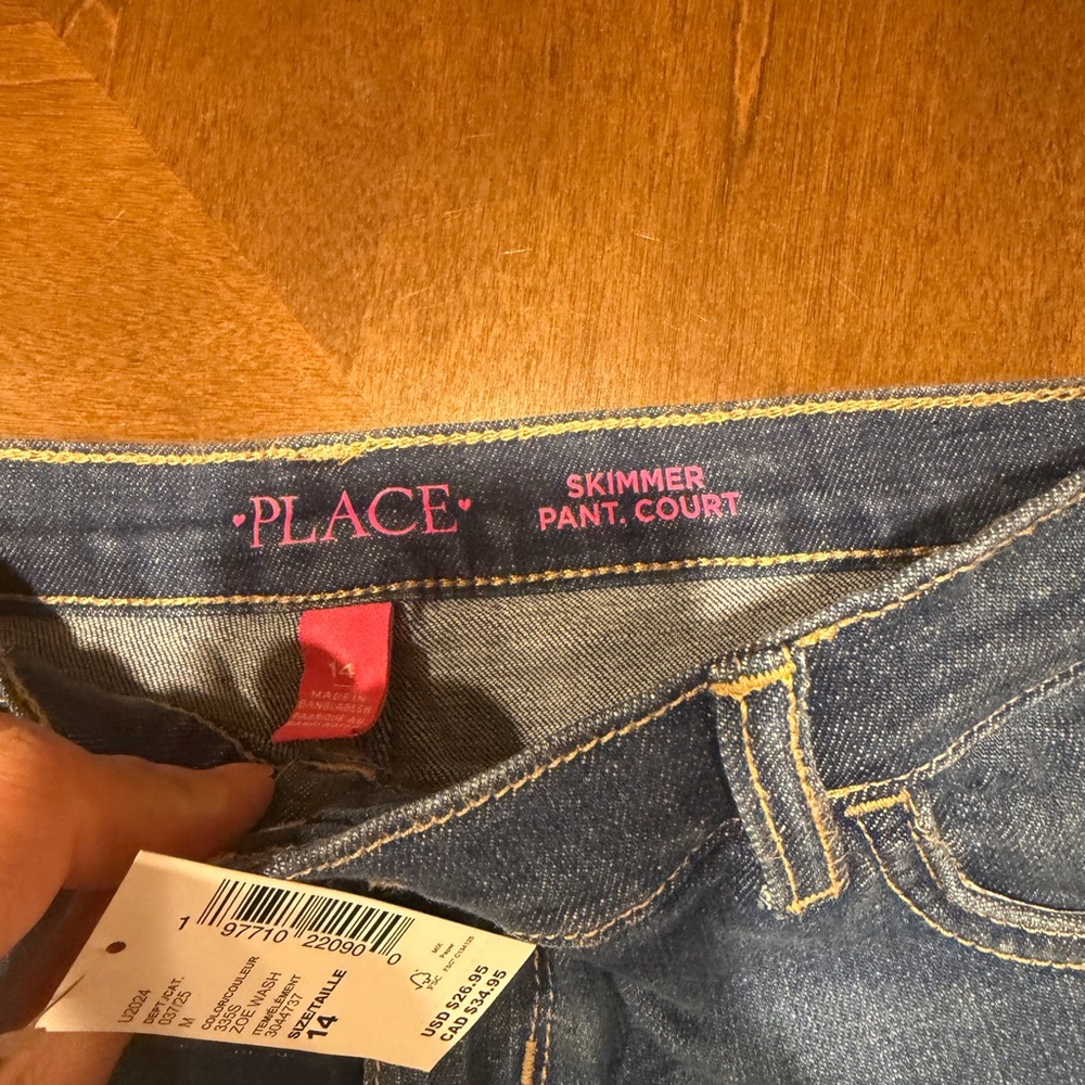 The Children’s Place Denim Bermuda Shorts - Blue - Picture 4 of 4